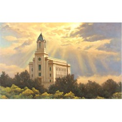 Cedar City Utah Temple Painting Recommend Holder